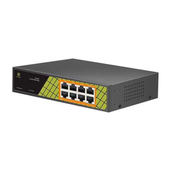 GNT-P1008G6 Genata 8 Port Gigabit POE Switch