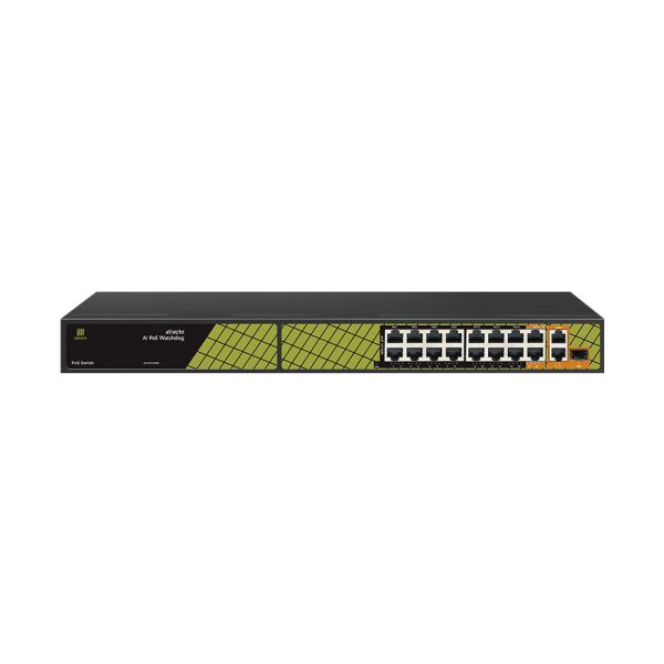 GNT-P4813V6 Genata 16 Port POE Switch with 2GB UPLINK & 2GB SWITCH PORT