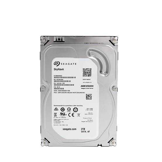 Hikvision Branded 2TB Seagate Surveillance Hard Drive